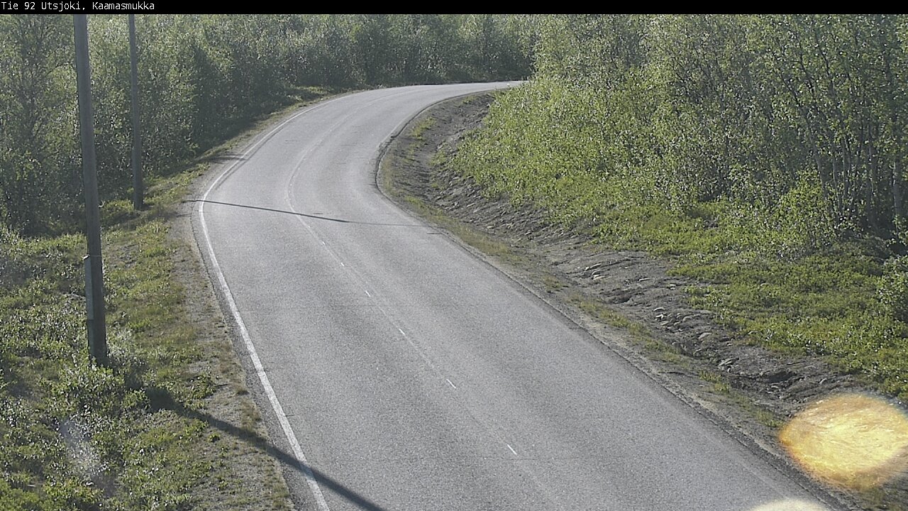 Weather Camera Image Väg 92 Utsjoki, Kaamasmukka, Utsjoki, Lappi