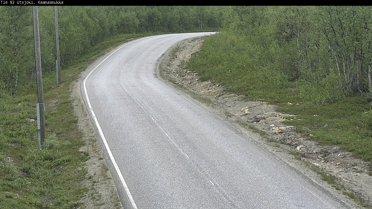 Kelikamerat Kuva Tie 92 Utsjoki, Kaamasmukka, Utsjoki, Lappi