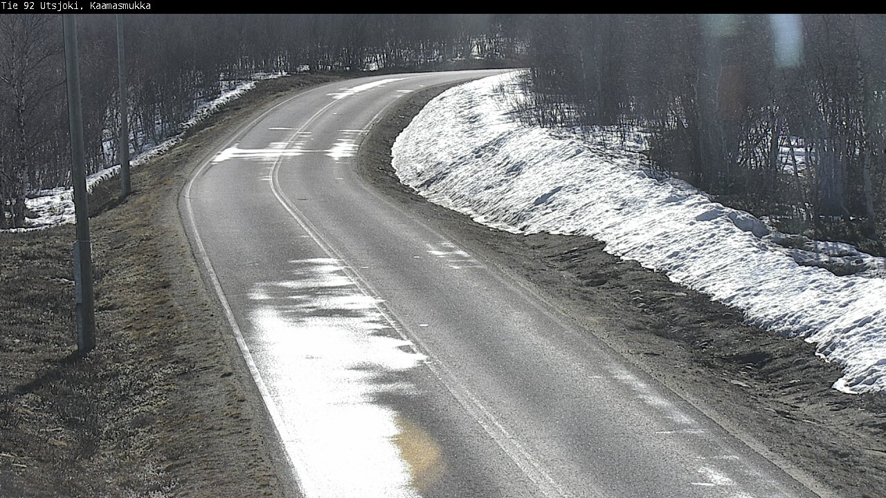 Weather Camera Image Väg 92 Utsjoki, Kaamasmukka, Utsjoki, Lappi