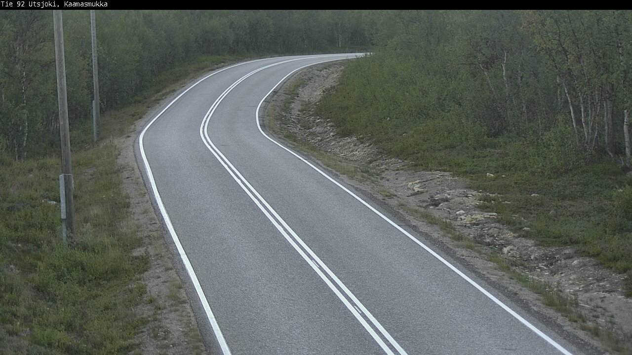 Kelikamerat Kuva Tie 92 Utsjoki, Kaamasmukka, Utsjoki, Lappi
