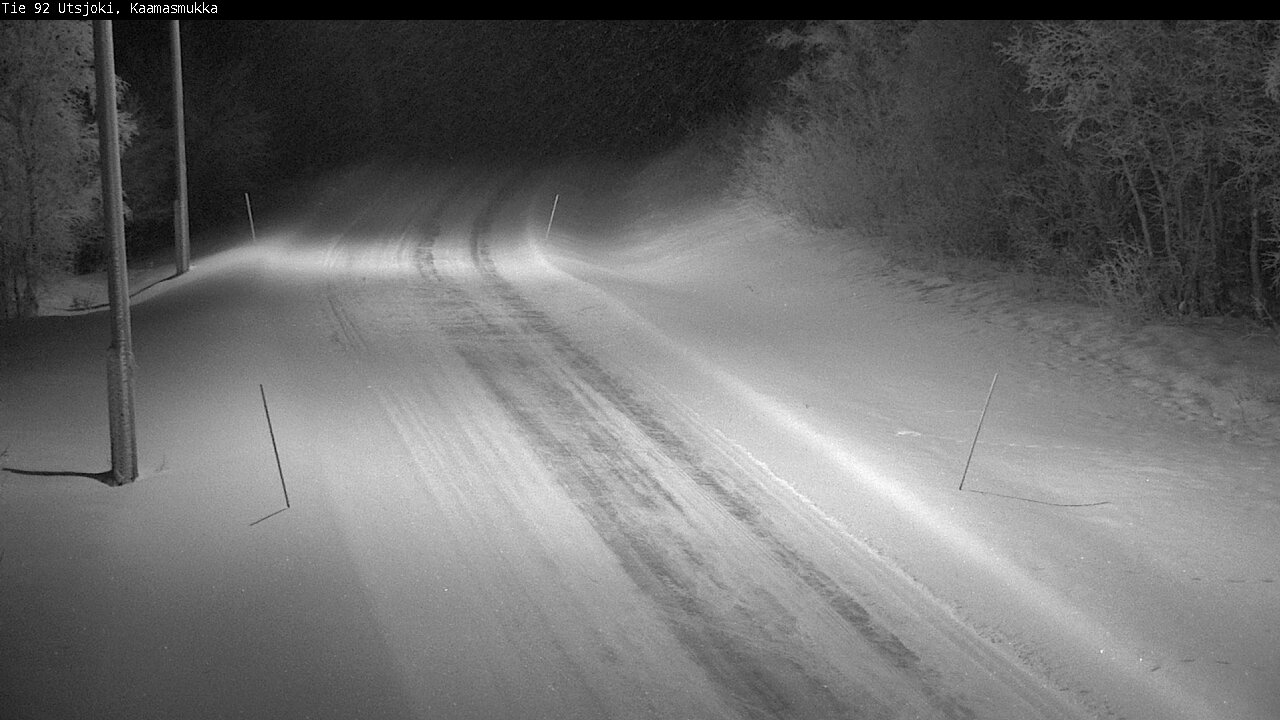 Kelikamerat Kuva Tie 92 Utsjoki, Kaamasmukka, Utsjoki, Lappi