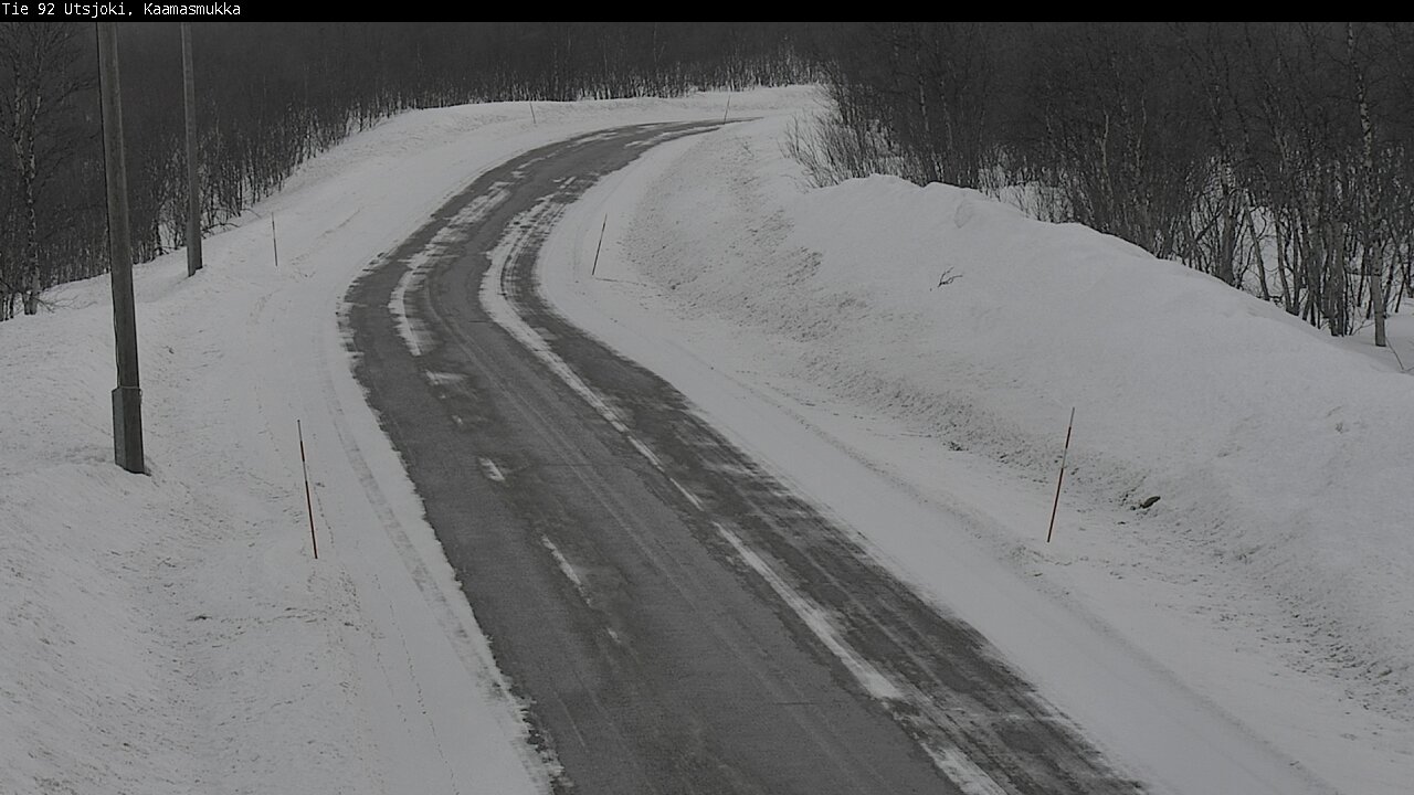 Weather Camera Image Road 92 Utsjoki, Kaamasmukka, Utsjoki, Lappi