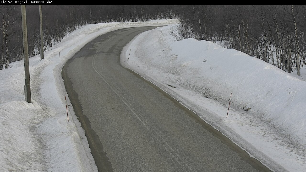 Weather Camera Image Road 92 Utsjoki, Kaamasmukka, Utsjoki, Lappi