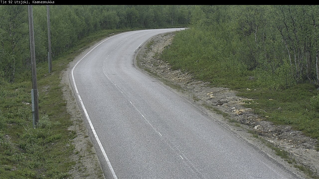 Kelikamerat Kuva Tie 92 Utsjoki, Kaamasmukka, Utsjoki, Lappi