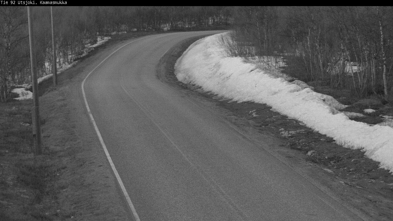 Kelikamerat Kuva Tie 92 Utsjoki, Kaamasmukka, Utsjoki, Lappi