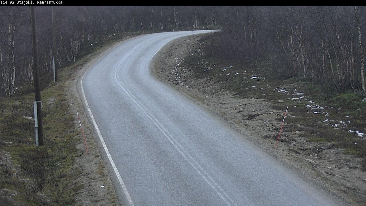 Kelikamerat Kuva Tie 92 Utsjoki, Kaamasmukka, Utsjoki, Lappi