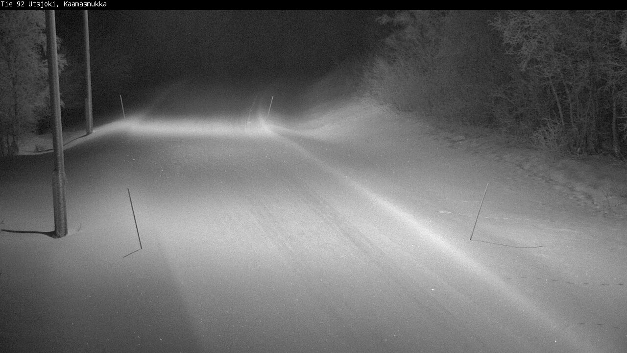 Kelikamerat Kuva Tie 92 Utsjoki, Kaamasmukka, Utsjoki, Lappi