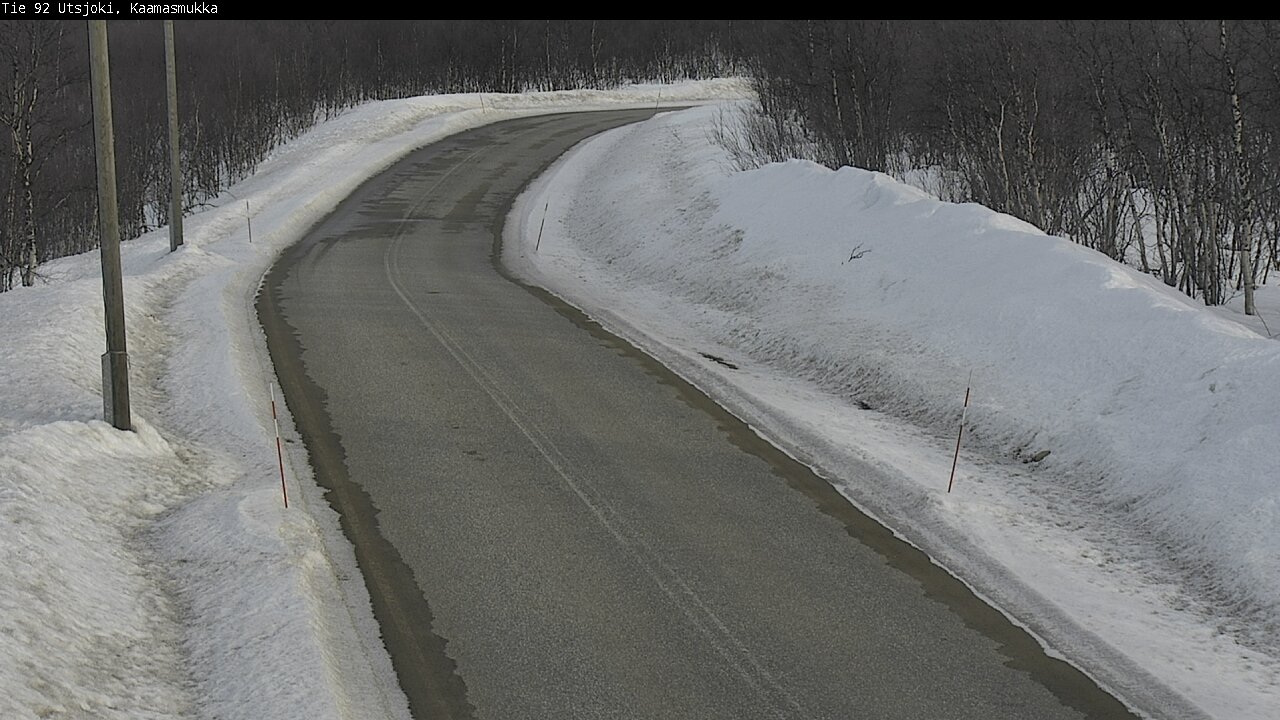 Weather Camera Image Road 92 Utsjoki, Kaamasmukka, Utsjoki, Lappi