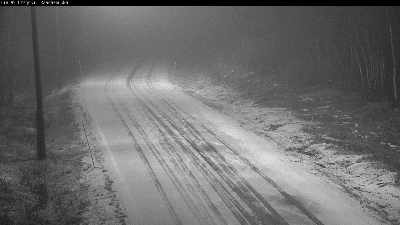 Kelikamerat Kuva Tie 92 Utsjoki, Kaamasmukka, Utsjoki, Lappi
