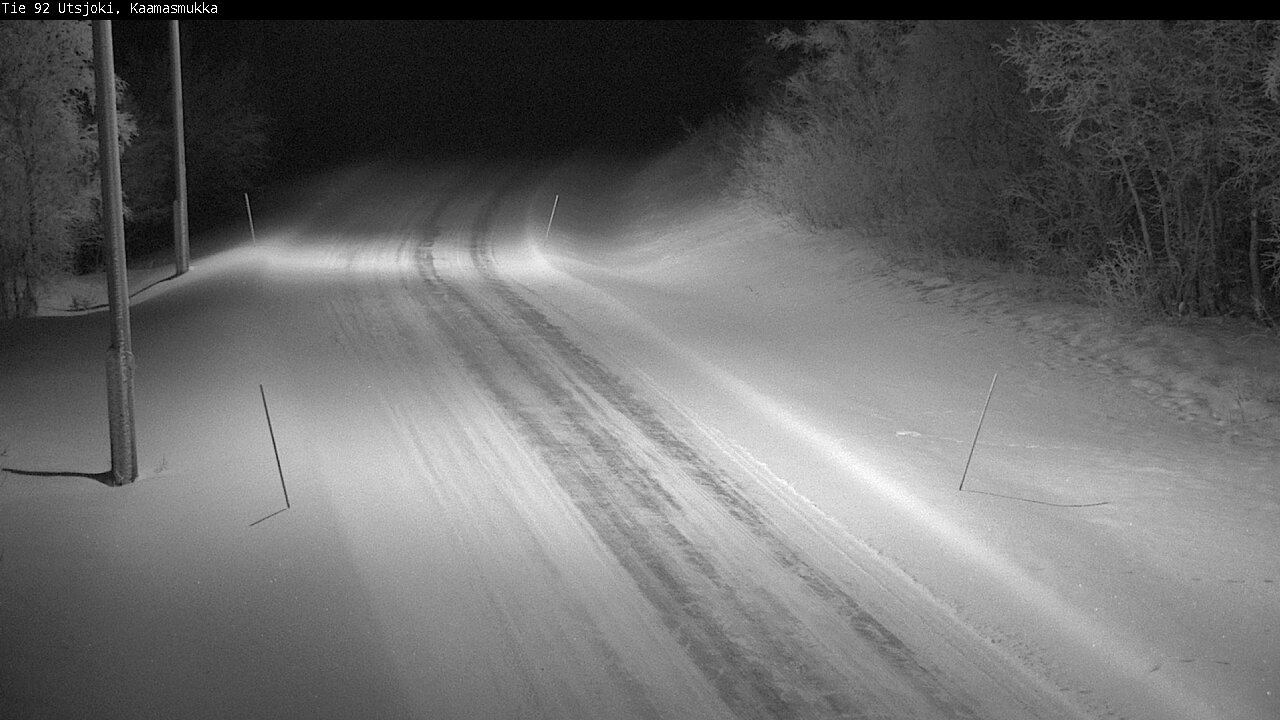 Kelikamerat Kuva Tie 92 Utsjoki, Kaamasmukka, Utsjoki, Lappi