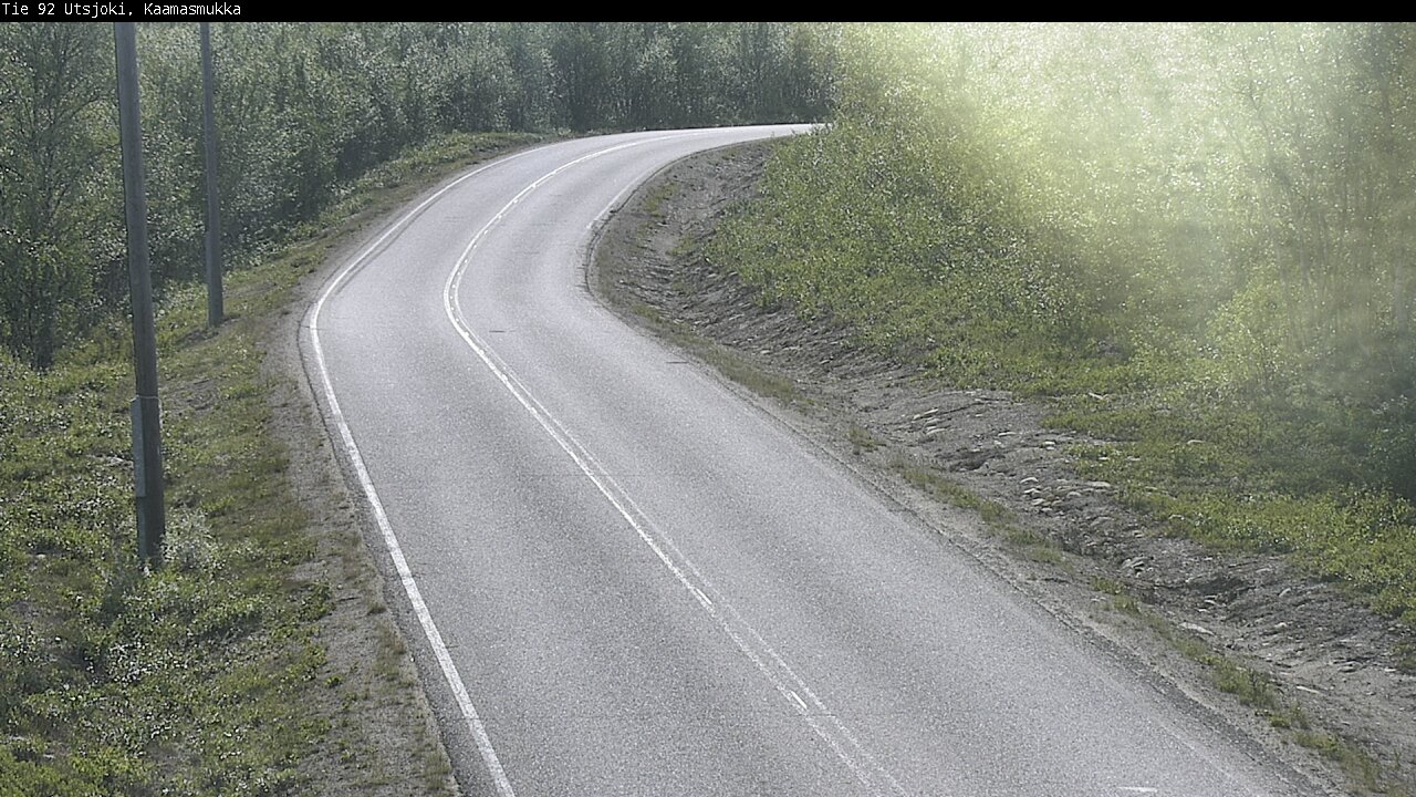 Weather Camera Image Väg 92 Utsjoki, Kaamasmukka, Utsjoki, Lappi