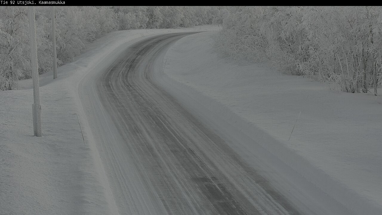 Weather Camera Image Road 92 Utsjoki, Kaamasmukka, Utsjoki, Lappi