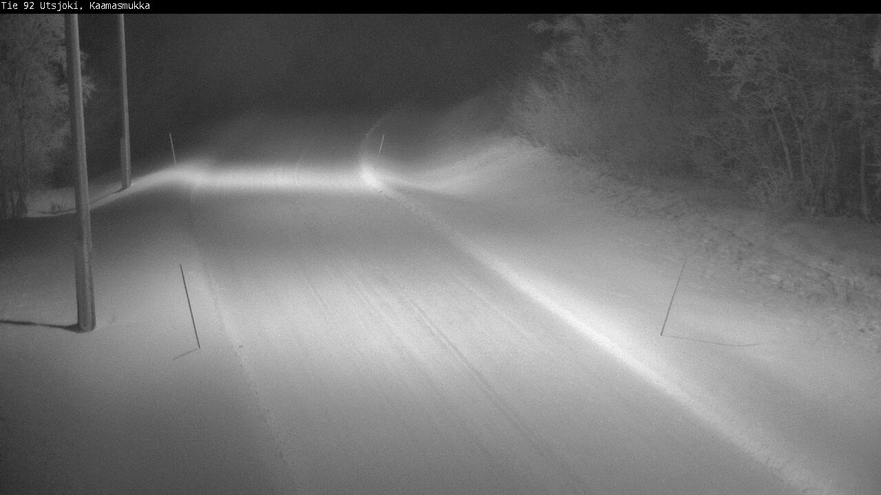 Kelikamerat Kuva Tie 92 Utsjoki, Kaamasmukka, Utsjoki, Lappi