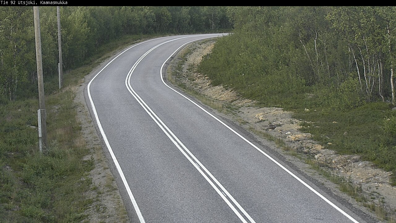 Kelikamerat Kuva Tie 92 Utsjoki, Kaamasmukka, Utsjoki, Lappi