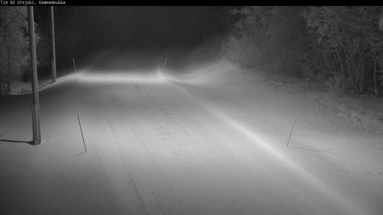 Kelikamerat Kuva Tie 92 Utsjoki, Kaamasmukka, Utsjoki, Lappi