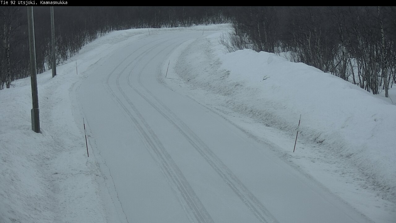 Weather Camera Image Road 92 Utsjoki, Kaamasmukka, Utsjoki, Lappi