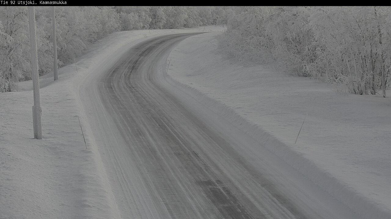 Weather Camera Image Road 92 Utsjoki, Kaamasmukka, Utsjoki, Lappi