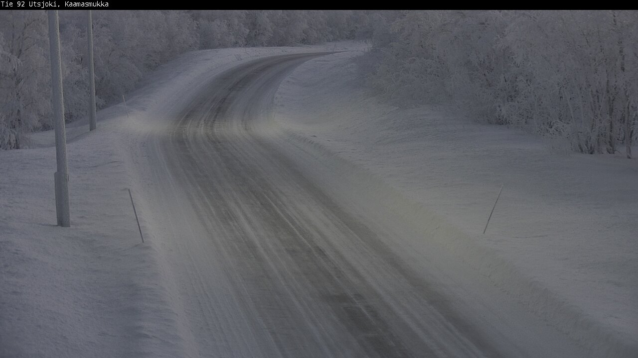 Kelikamerat Kuva Tie 92 Utsjoki, Kaamasmukka, Utsjoki, Lappi