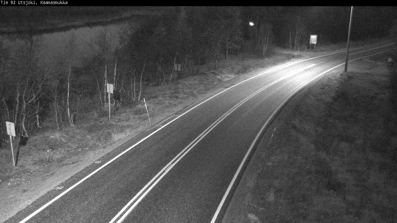 Kelikamerat Kuva Tie 92 Utsjoki, Kaamasmukka, Utsjoki, Lappi