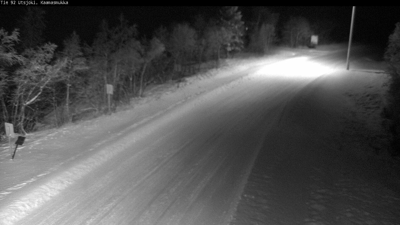 Weather Camera Image Road 92 Utsjoki, Kaamasmukka, Utsjoki, Lappi