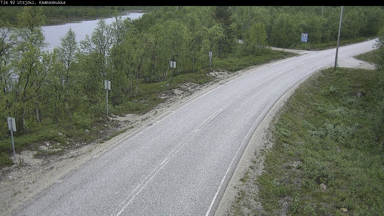Kelikamerat Kuva Tie 92 Utsjoki, Kaamasmukka, Utsjoki, Lappi