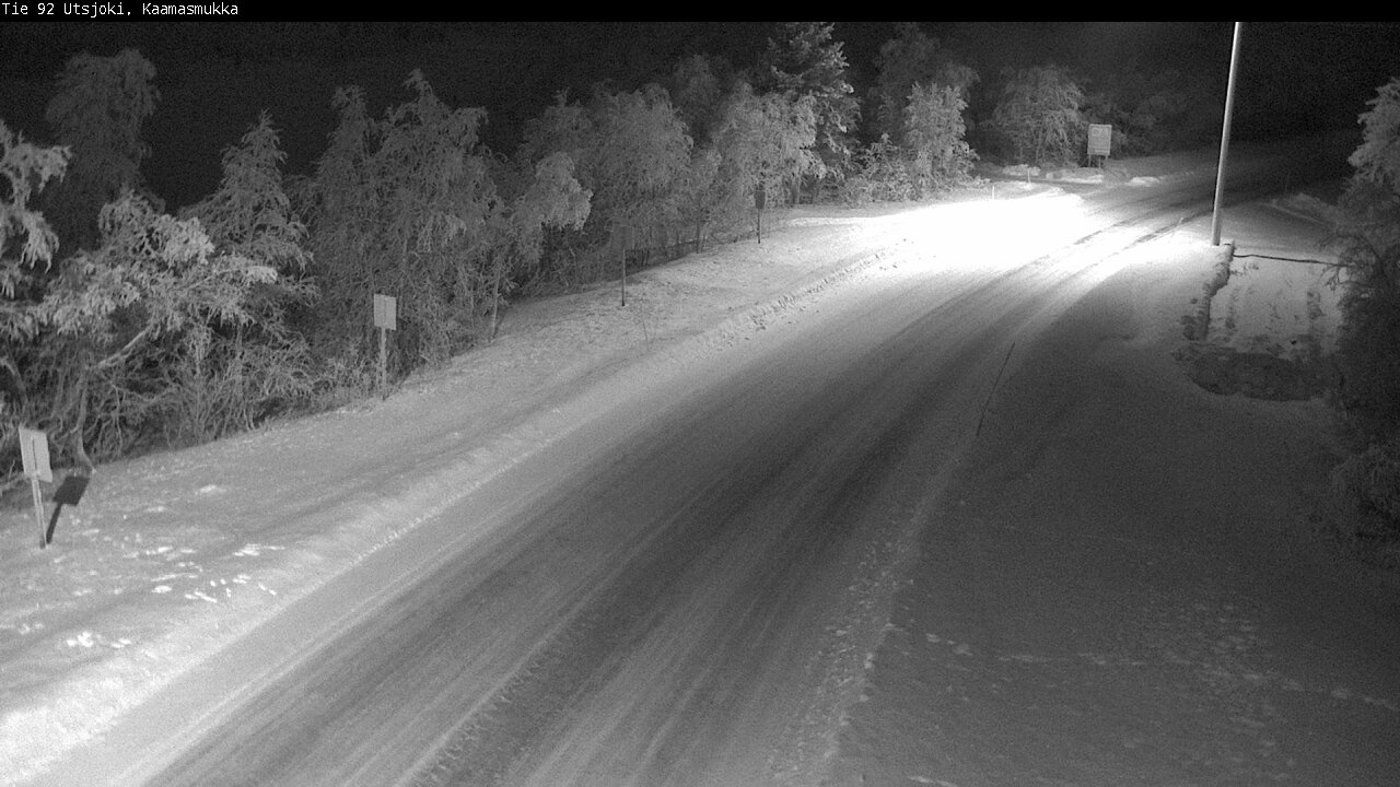 Kelikamerat Kuva Tie 92 Utsjoki, Kaamasmukka, Utsjoki, Lappi