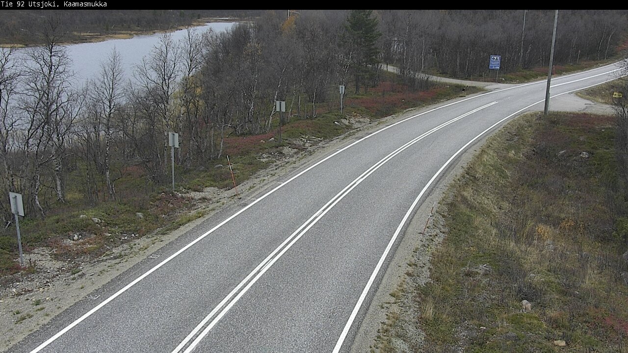Kelikamerat Kuva Tie 92 Utsjoki, Kaamasmukka, Utsjoki, Lappi