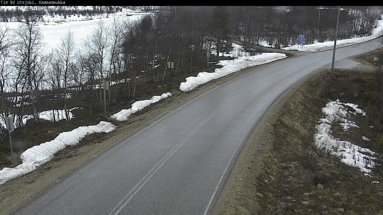Kelikamerat Kuva Tie 92 Utsjoki, Kaamasmukka, Utsjoki, Lappi