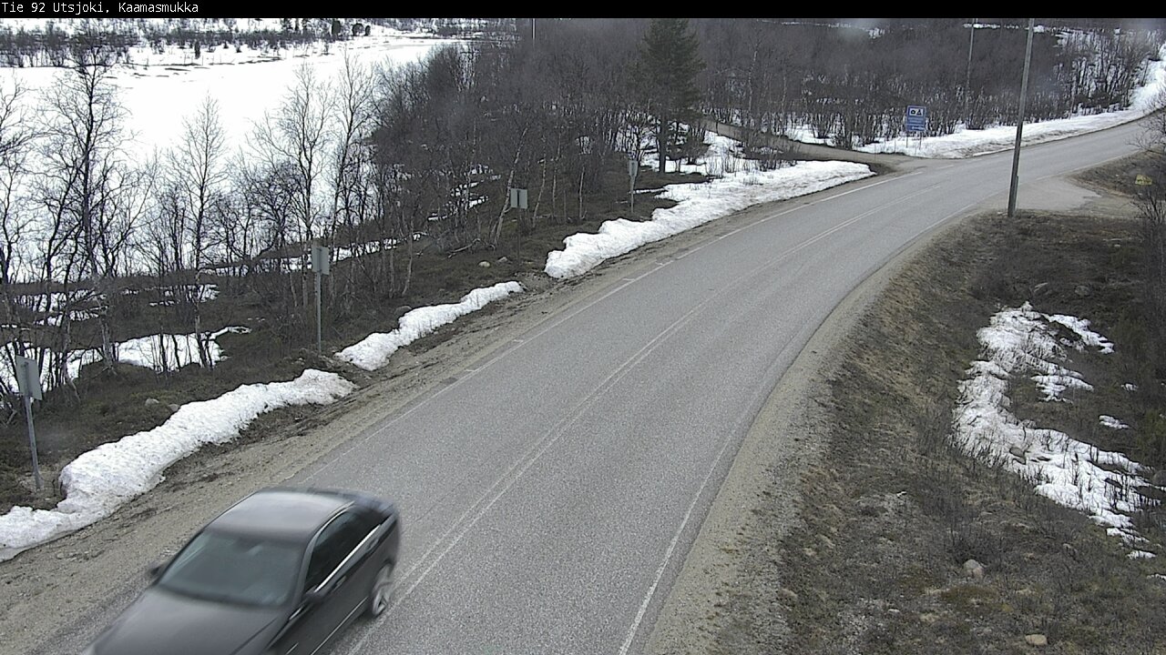 Weather Camera Image Väg 92 Utsjoki, Kaamasmukka, Utsjoki, Lappi