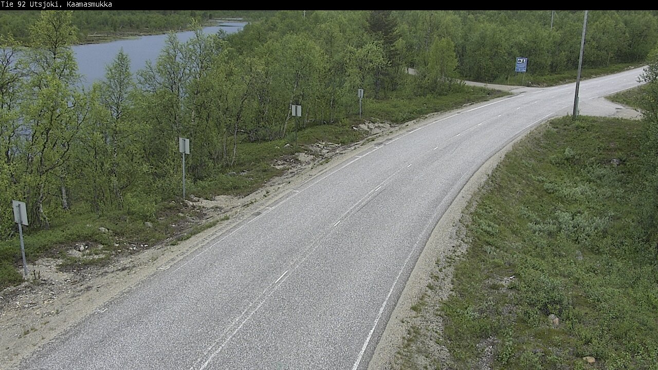 Kelikamerat Kuva Tie 92 Utsjoki, Kaamasmukka, Utsjoki, Lappi