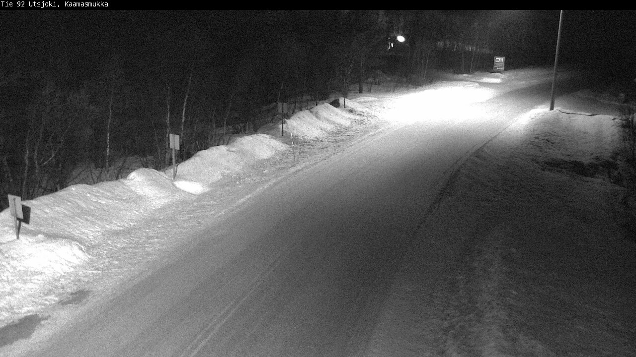 Kelikamerat Kuva Tie 92 Utsjoki, Kaamasmukka, Utsjoki, Lappi