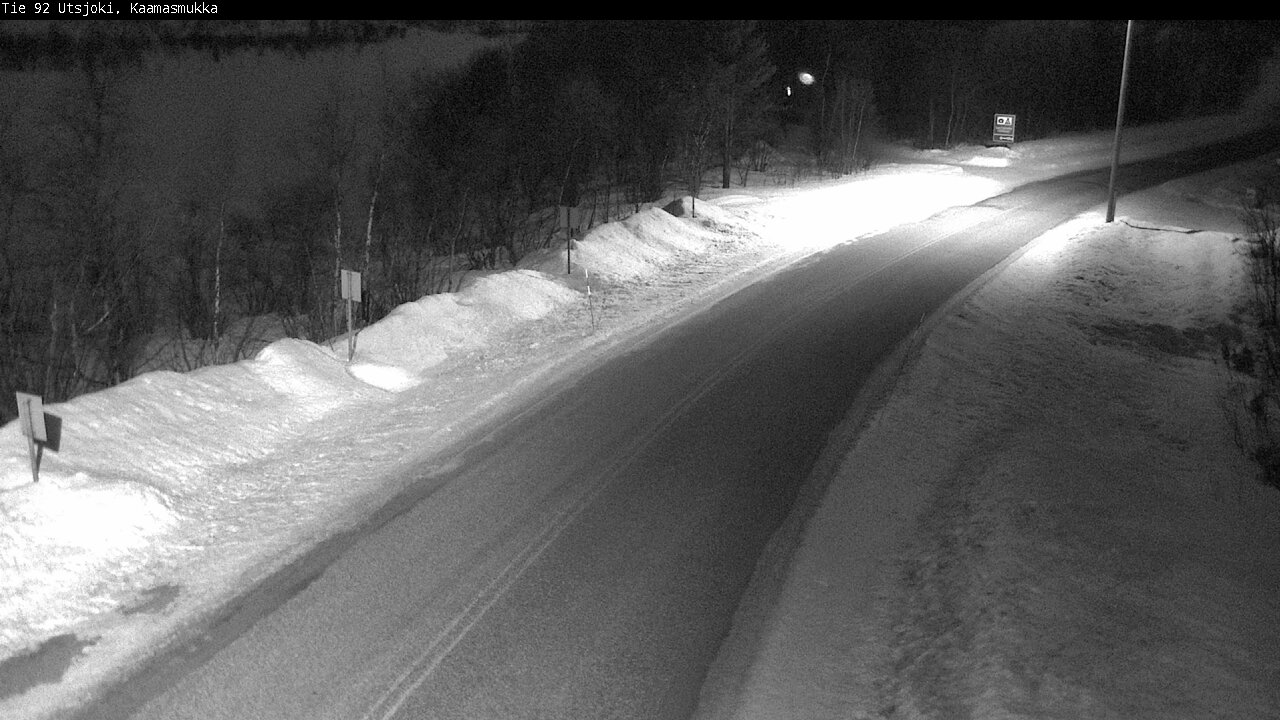 Kelikamerat Kuva Tie 92 Utsjoki, Kaamasmukka, Utsjoki, Lappi