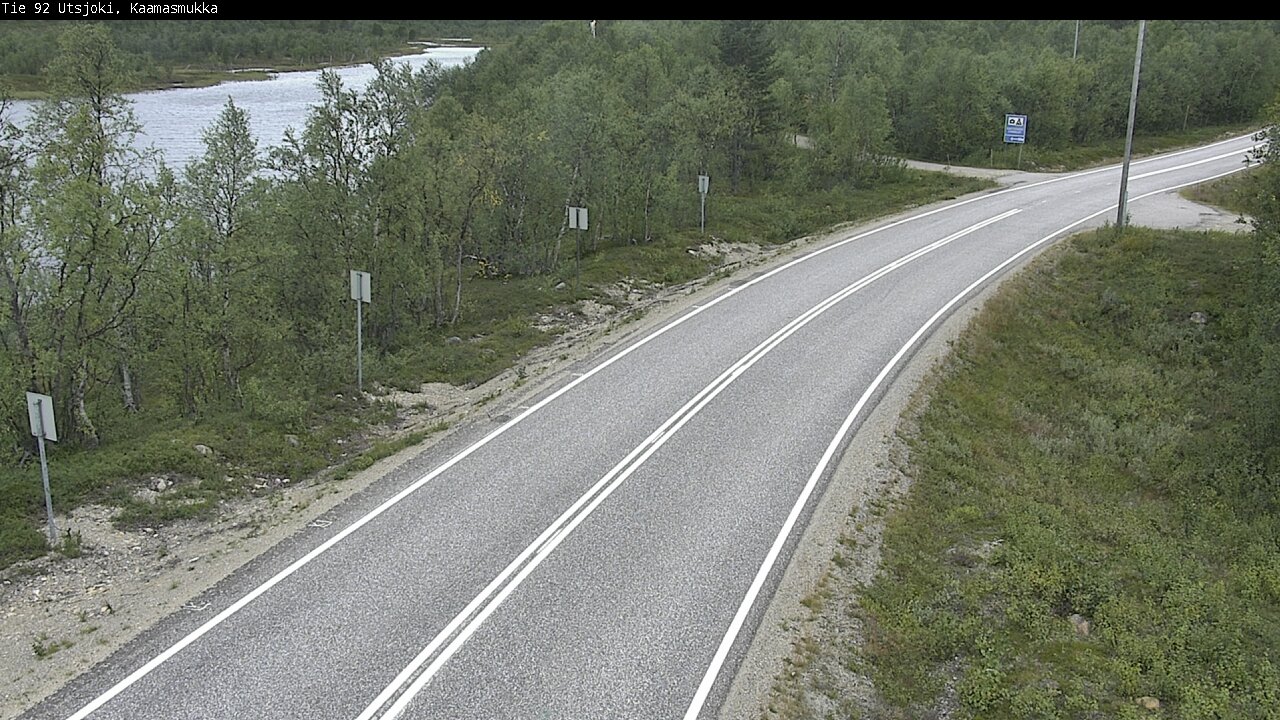 Weather Camera Image Road 92 Utsjoki, Kaamasmukka, Utsjoki, Lappi