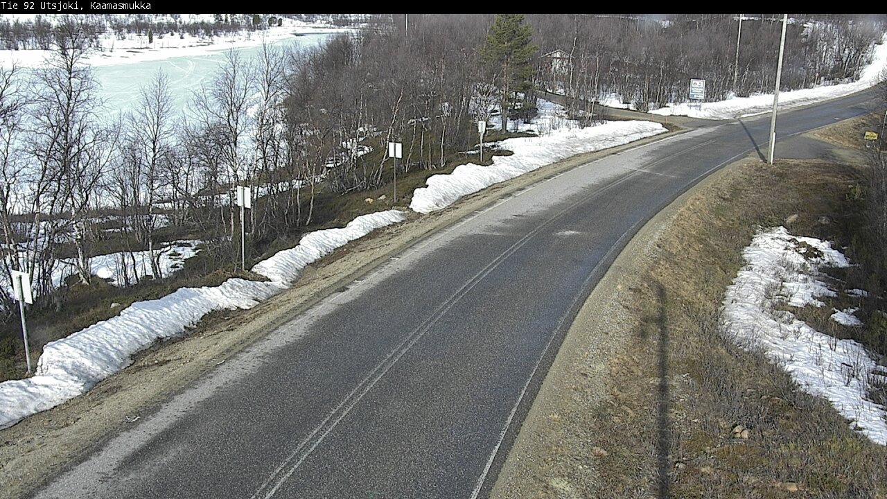 Weather Camera Image Väg 92 Utsjoki, Kaamasmukka, Utsjoki, Lappi