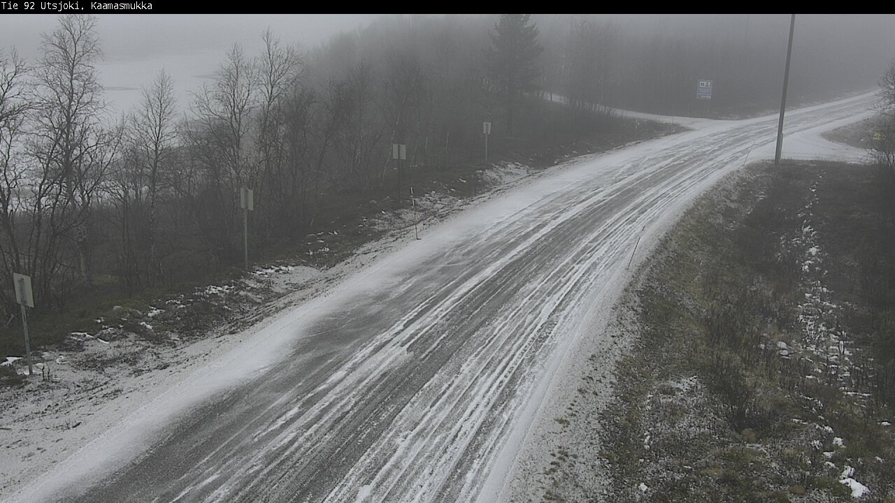 Kelikamerat Kuva Tie 92 Utsjoki, Kaamasmukka, Utsjoki, Lappi