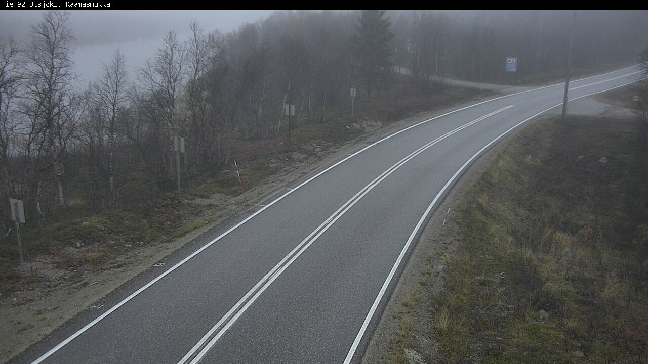 Kelikamerat Kuva Tie 92 Utsjoki, Kaamasmukka, Utsjoki, Lappi