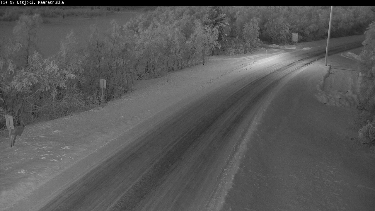 Kelikamerat Kuva Tie 92 Utsjoki, Kaamasmukka, Utsjoki, Lappi