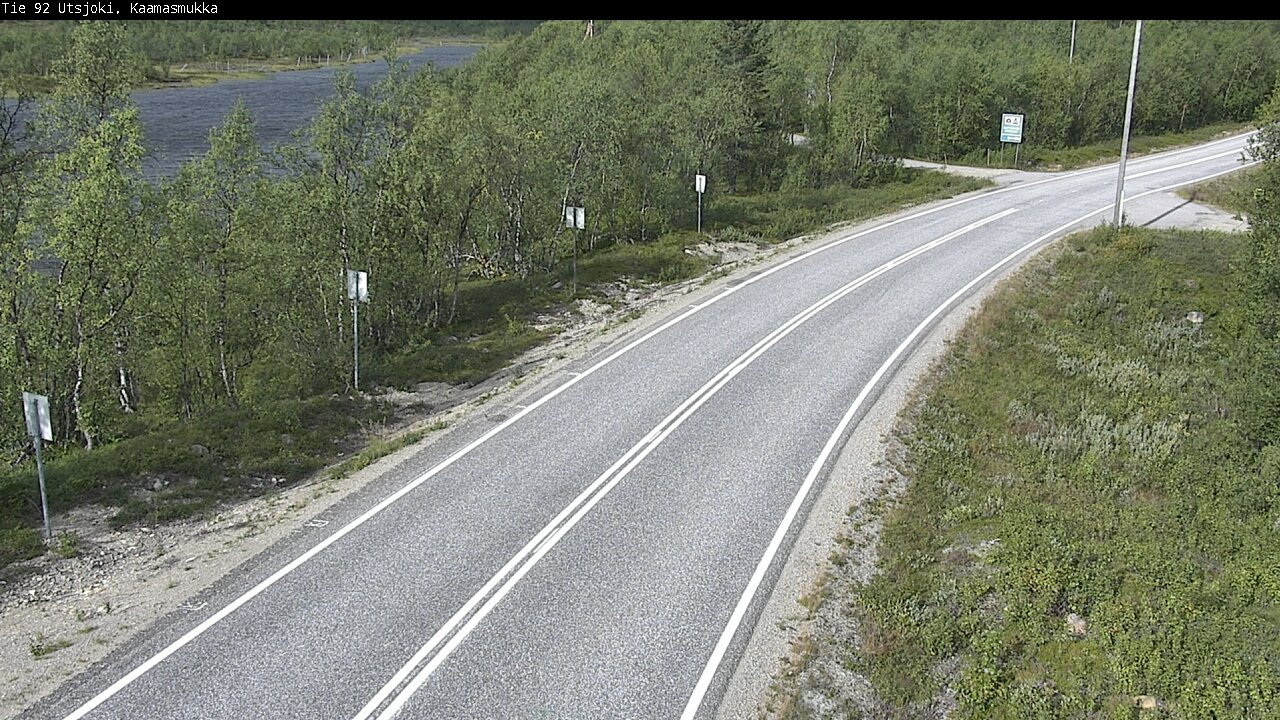 Weather Camera Image Road 92 Utsjoki, Kaamasmukka, Utsjoki, Lappi