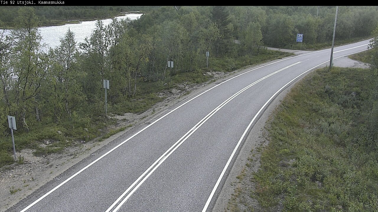 Kelikamerat Kuva Tie 92 Utsjoki, Kaamasmukka, Utsjoki, Lappi