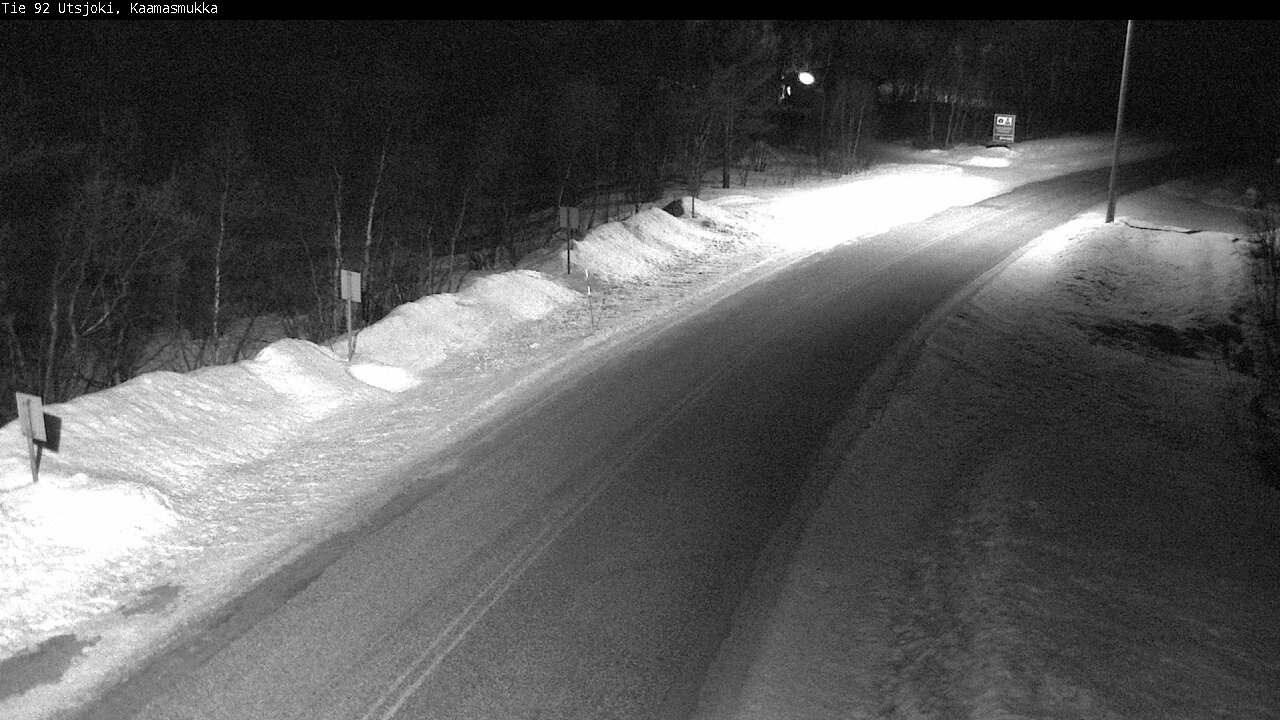 Kelikamerat Kuva Tie 92 Utsjoki, Kaamasmukka, Utsjoki, Lappi