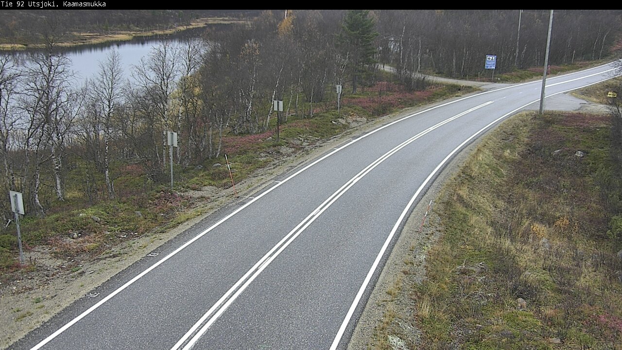 Weather Camera Image Road 92 Utsjoki, Kaamasmukka, Utsjoki, Lappi