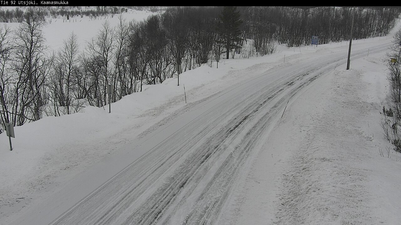 Weather Camera Image Road 92 Utsjoki, Kaamasmukka, Utsjoki, Lappi