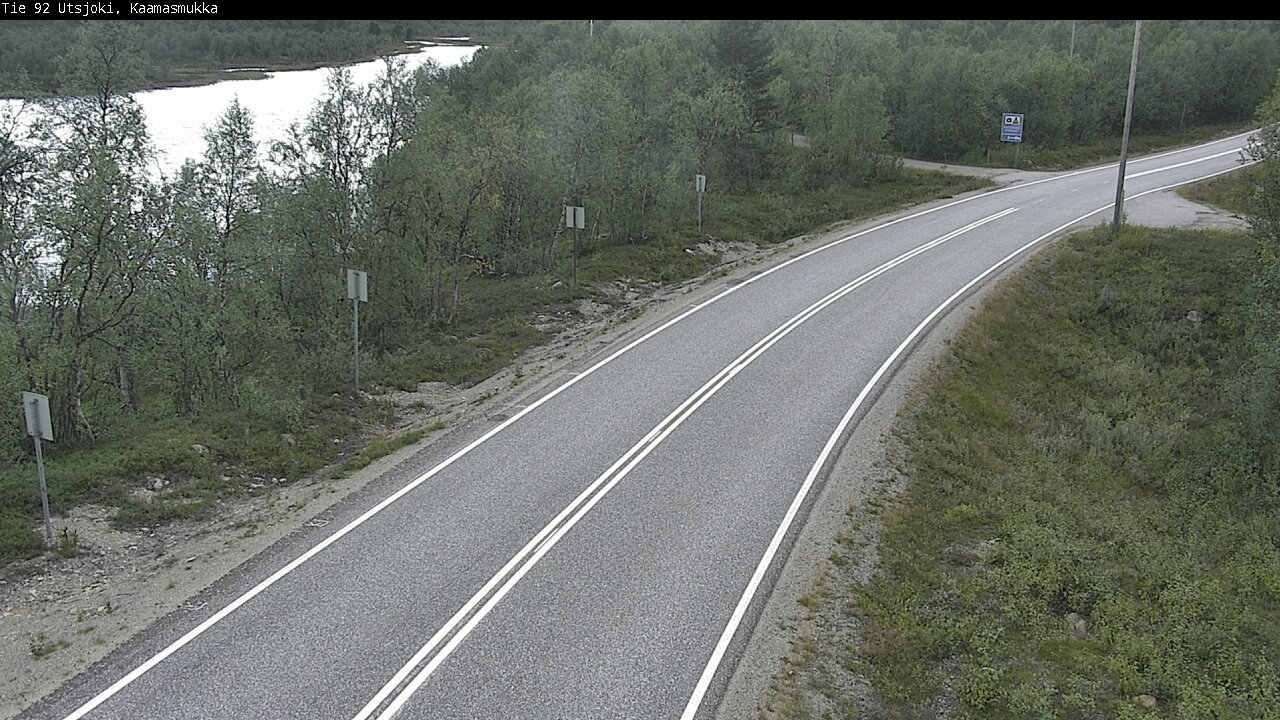Weather Camera Image Road 92 Utsjoki, Kaamasmukka, Utsjoki, Lappi