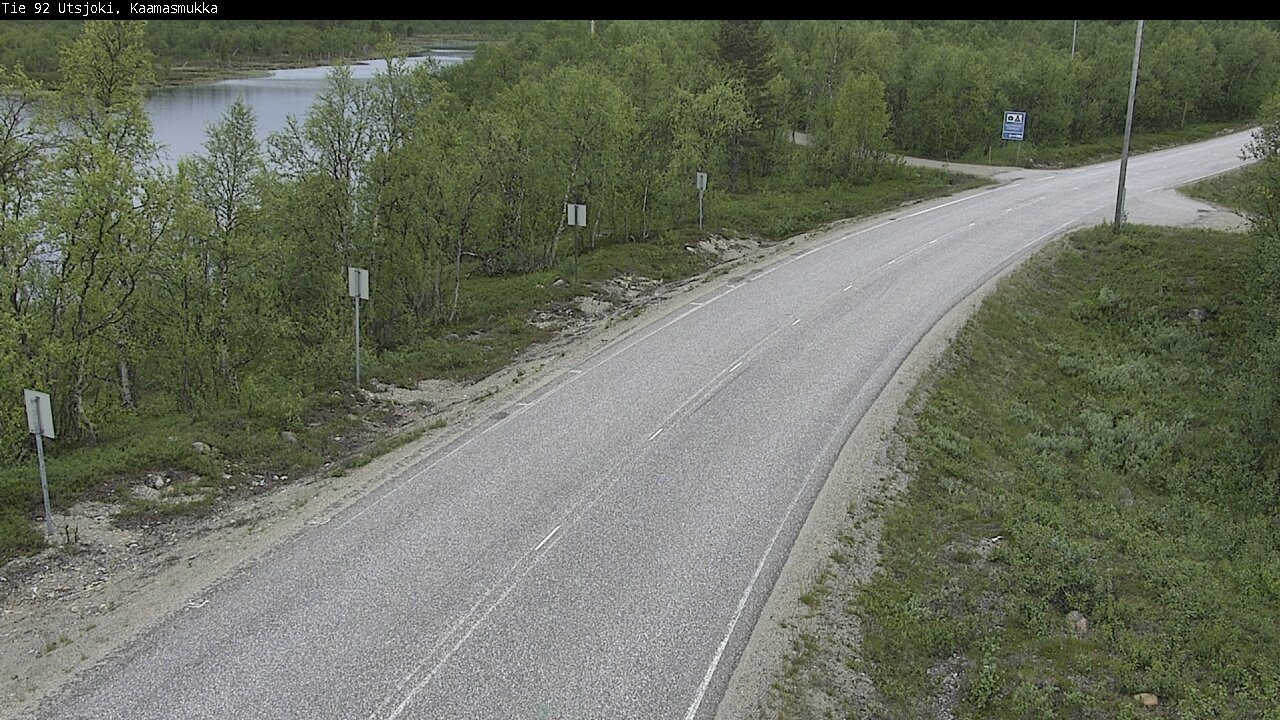 Kelikamerat Kuva Tie 92 Utsjoki, Kaamasmukka, Utsjoki, Lappi