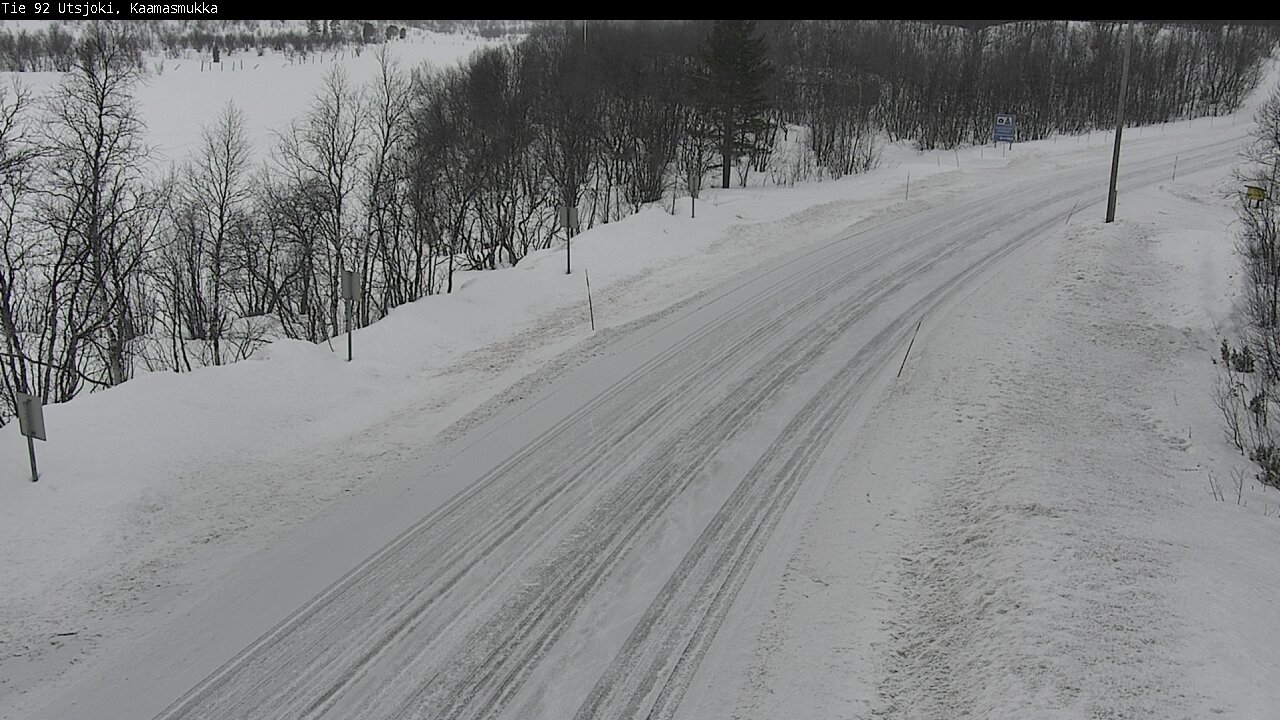 Kelikamerat Kuva Tie 92 Utsjoki, Kaamasmukka, Utsjoki, Lappi