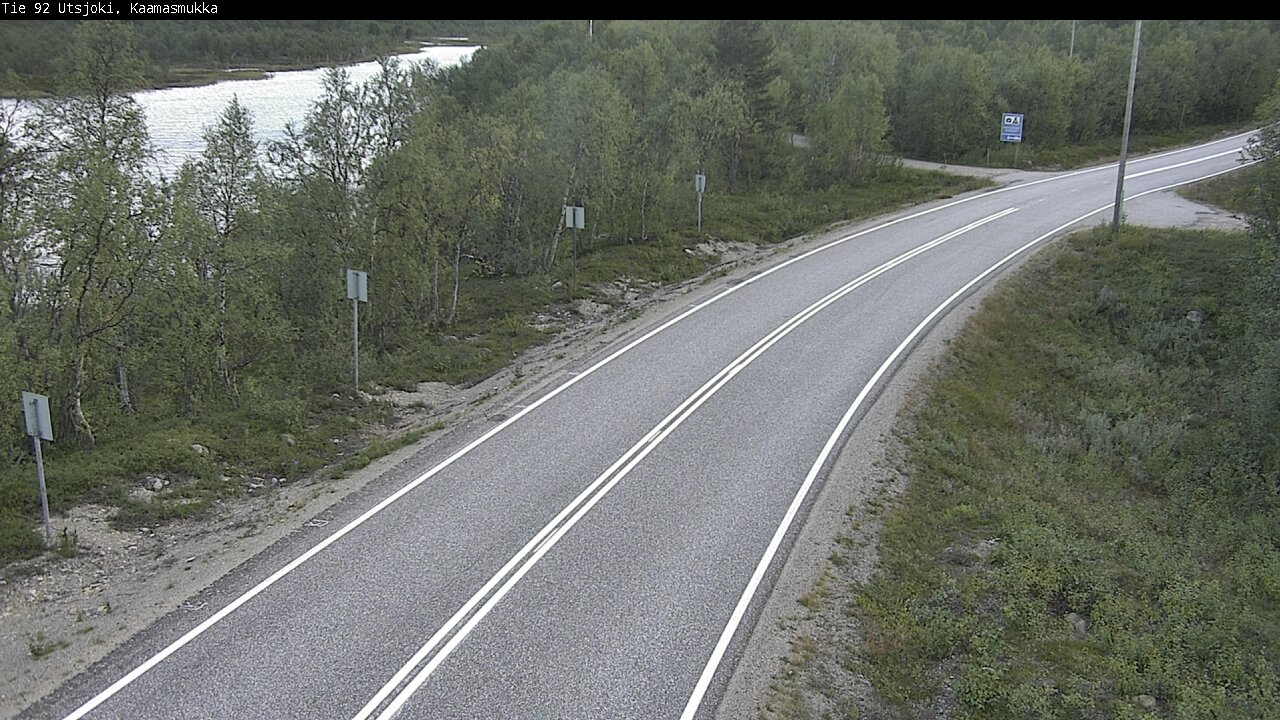Kelikamerat Kuva Tie 92 Utsjoki, Kaamasmukka, Utsjoki, Lappi