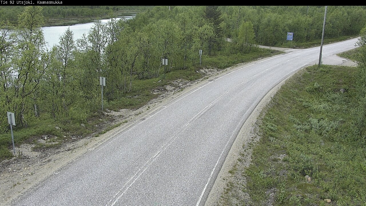 Kelikamerat Kuva Tie 92 Utsjoki, Kaamasmukka, Utsjoki, Lappi