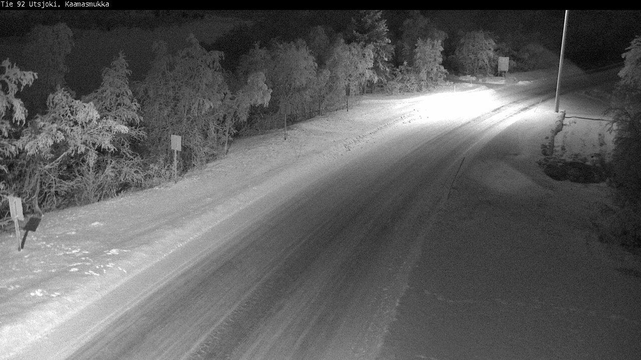 Kelikamerat Kuva Tie 92 Utsjoki, Kaamasmukka, Utsjoki, Lappi