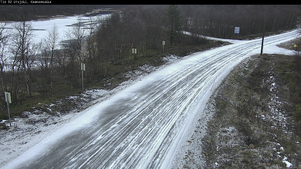 Kelikamerat Kuva Tie 92 Utsjoki, Kaamasmukka, Utsjoki, Lappi