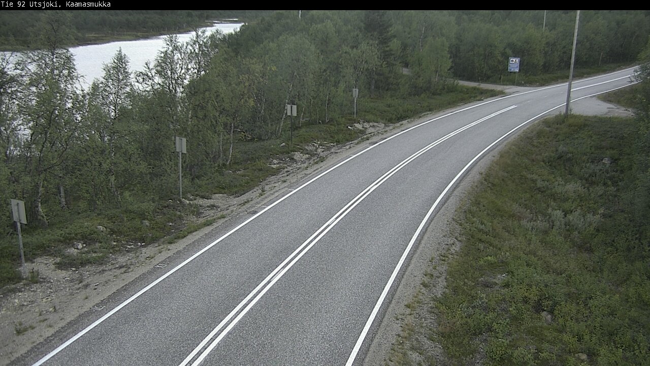 Kelikamerat Kuva Tie 92 Utsjoki, Kaamasmukka, Utsjoki, Lappi